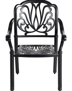 Beliani ANCONA Metallo Nero Beige Nero