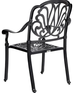 Beliani ANCONA Metallo Nero Beige Nero