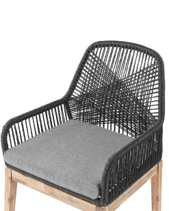 Best Beliani OLBIA Materiale sintetico Nero Grigio Marrone Nero