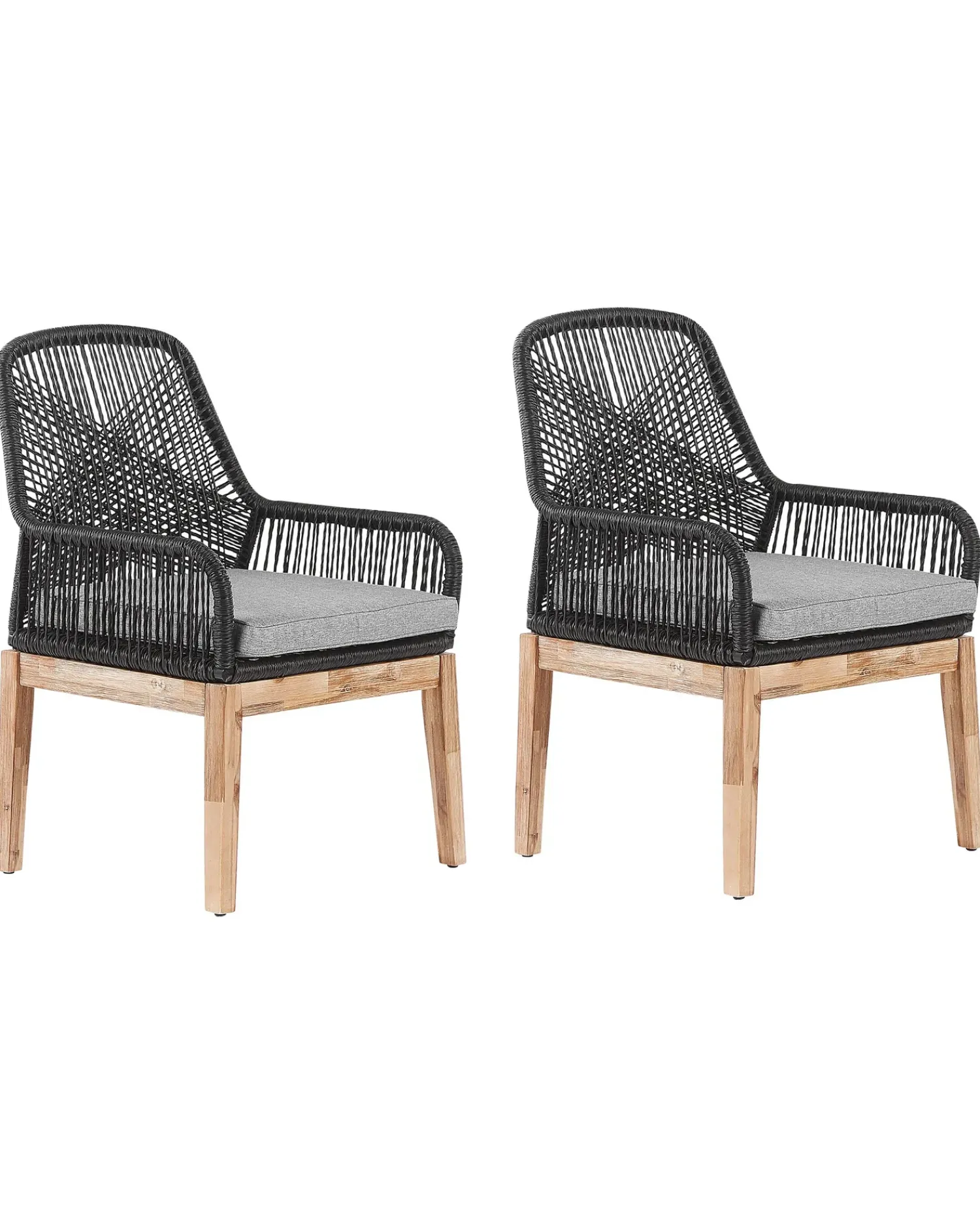 Best Beliani OLBIA Materiale sintetico Nero Grigio Marrone Nero