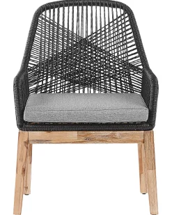Best Beliani OLBIA Materiale sintetico Nero Grigio Marrone Nero