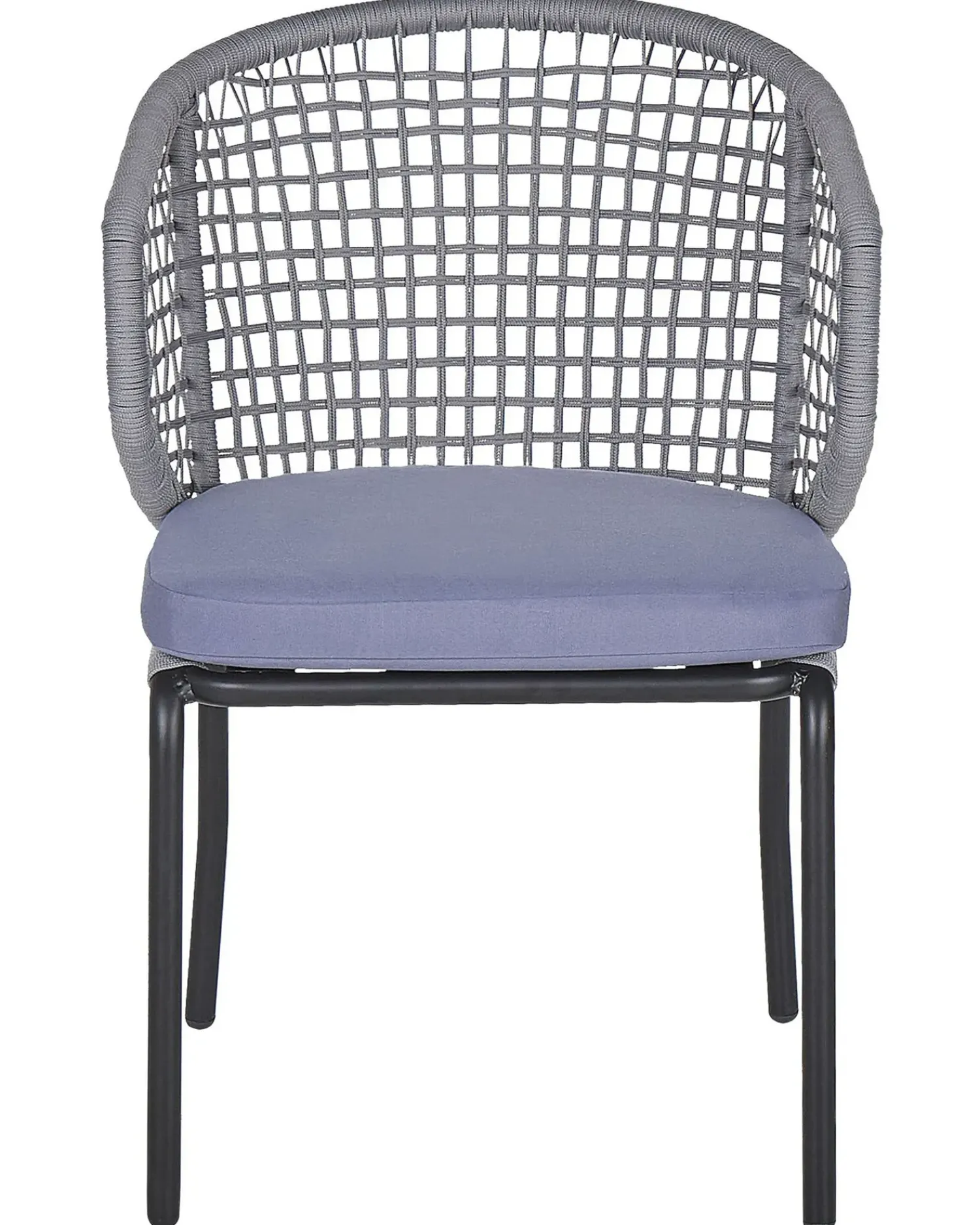 Clearance Beliani PALMI Metallo Grigio Grigio Nero