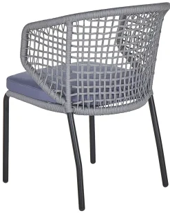 Clearance Beliani PALMI Metallo Grigio Grigio Nero