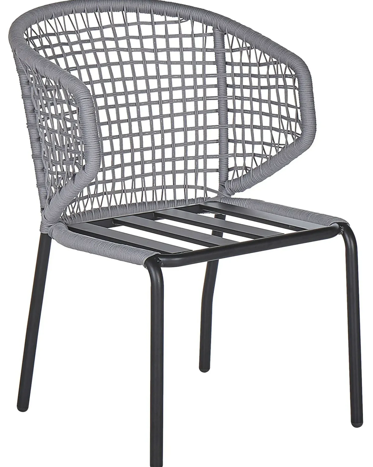 Clearance Beliani PALMI Metallo Grigio Grigio Nero
