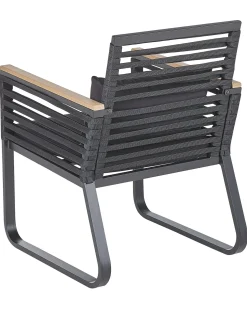 Sale Beliani CANETTO Metallo Nero Marrone Nero