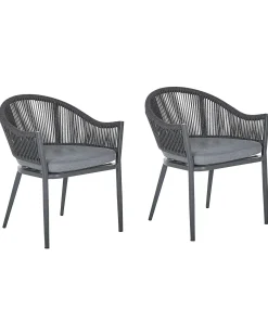 Clearance Beliani MILETO Metallo Grigio
