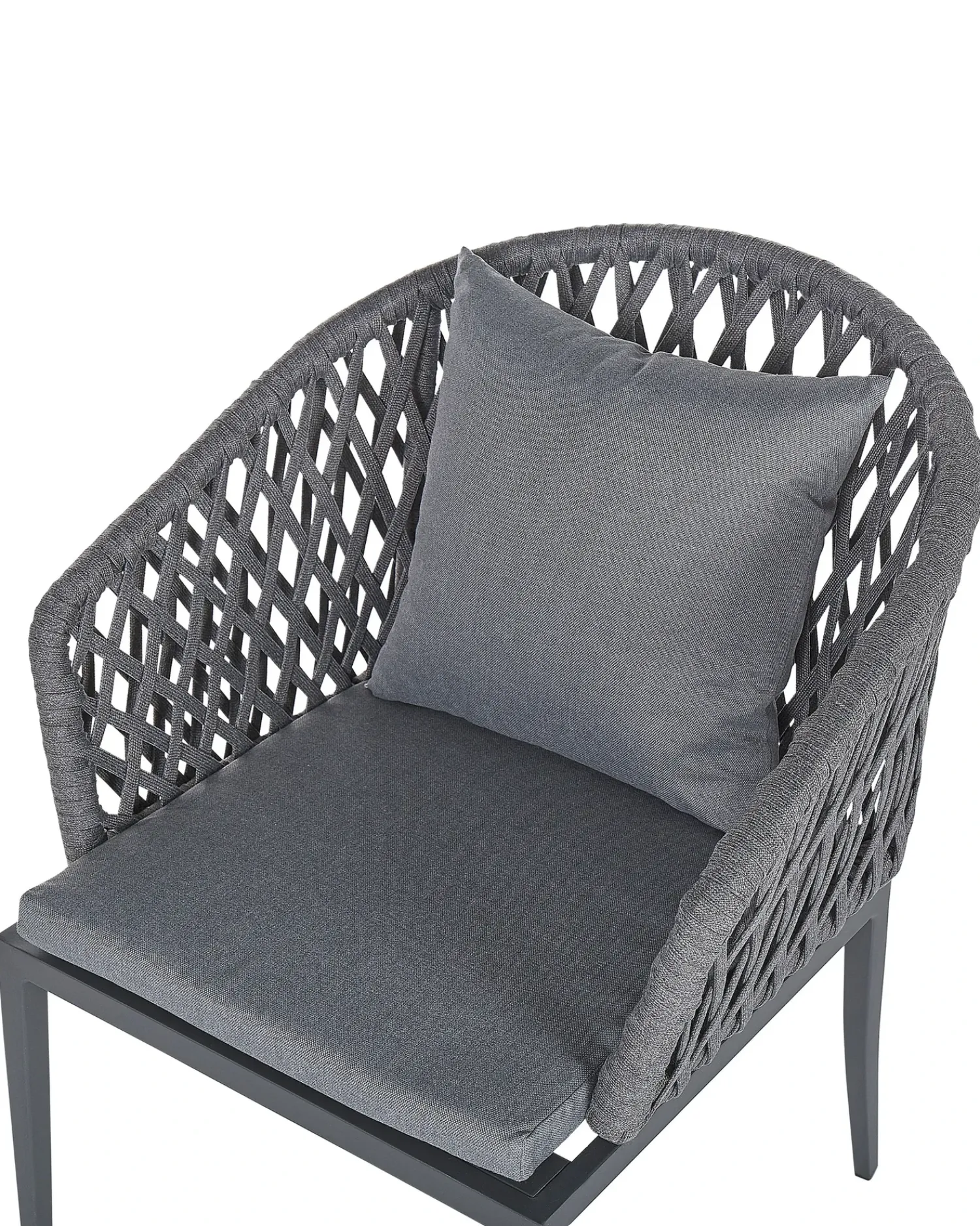 Discount Beliani LIPARI Metallo Grigio