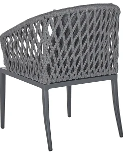 Discount Beliani LIPARI Metallo Grigio