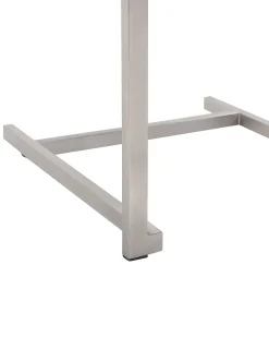 Beliani COSOLETO Acciaio inox Grigio Argento Grigio