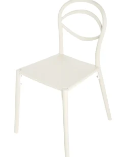 Discount Beliani Set di 4 sedie da giardino COVOLO sporco Bianco