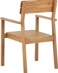 New Beliani FORNELLI Legno d'acacia Marrone