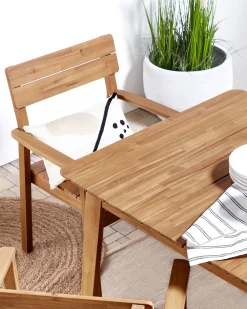 New Beliani FORNELLI Legno d'acacia Marrone
