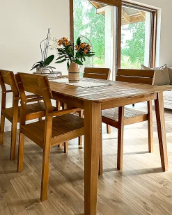 New Beliani FORNELLI Legno d'acacia Marrone