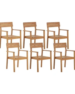 Sale Beliani FORNELLI Legno d'acacia Marrone