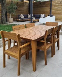 Sale Beliani FORNELLI Legno d'acacia Marrone