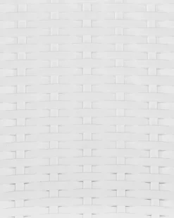 Outlet Beliani FOSSANO Materiale sintetico Bianco