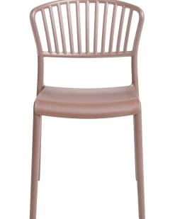Best Beliani Set di 4 sedie da giardino GELA Marrone