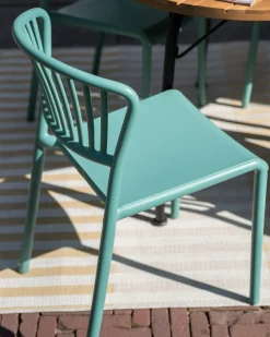 Discount Beliani Set di 4 sedie da giardino GELA menta Verde