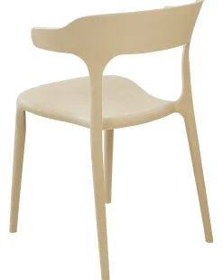 Online Beliani Set di 4 sedie da giardino GUBBIO sabbia Beige