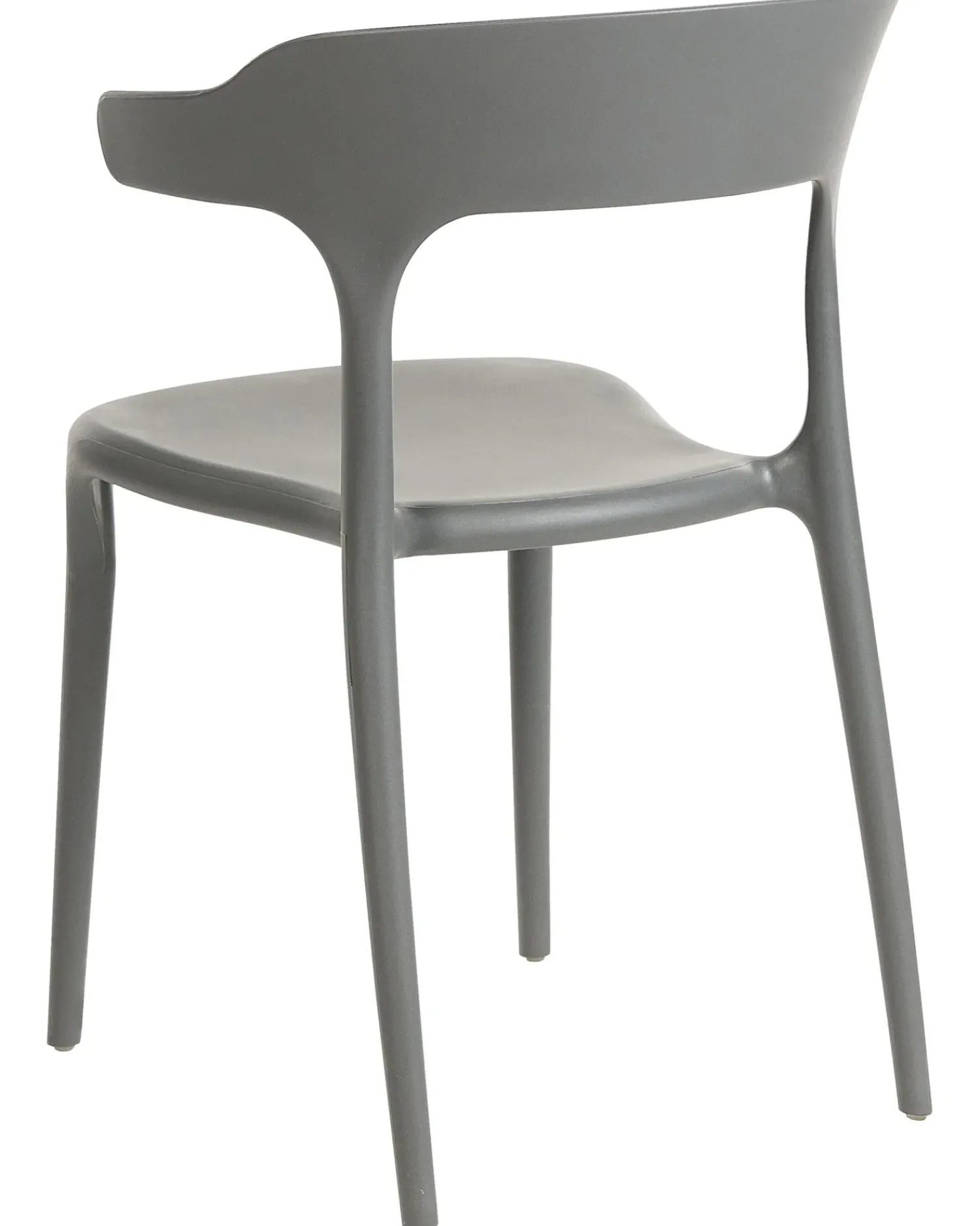 Best Beliani Set di 4 sedie da giardino GUBBIO Grigio