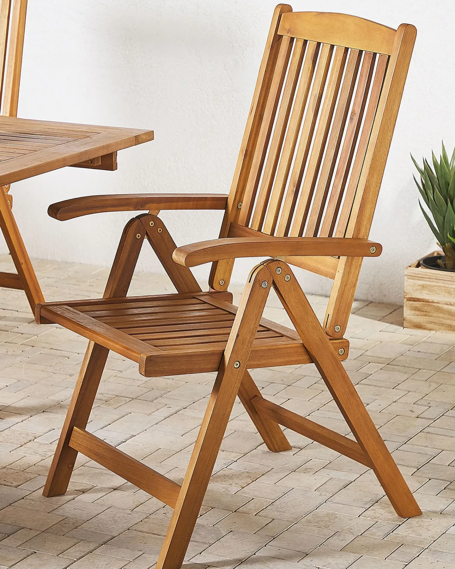 Discount Beliani JAVA Legno d'acacia chiaro Marrone