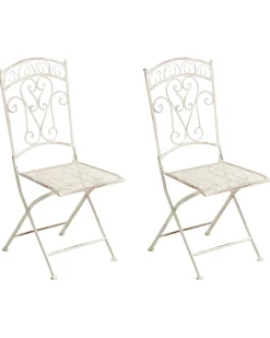 Sale Beliani JUINA Pieghevole Metallo chiaro Beige