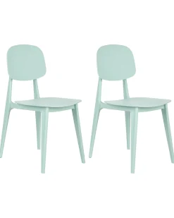 Best Beliani Set di 2 sedie da giardino KATTAVIA menta Verde