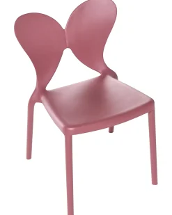 Sale Beliani Set di 2 sedie da giardino LARISSA Impilabile Rosa