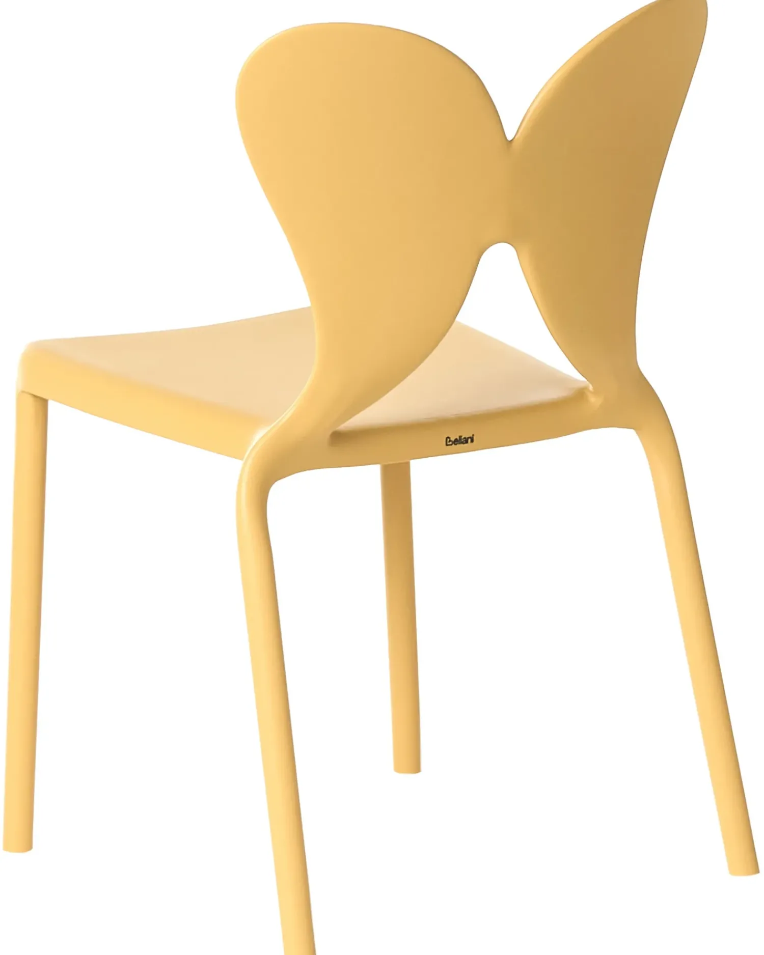 Sale Beliani Set di 2 sedie da giardino LARISSA Impilabile Giallo