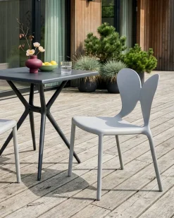 Discount Beliani Set di 2 sedie da giardino LARISSA chiaro Grigio