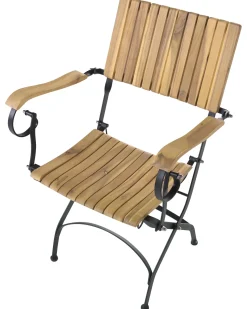 Hot Beliani LASCARI Legno d'acacia Marrone chiaro Marrone Nero