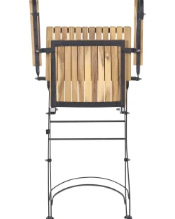 Hot Beliani LASCARI Legno d'acacia Marrone chiaro Marrone Nero