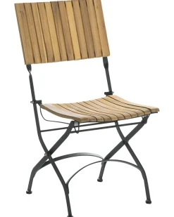 Clearance Beliani LASCARI Senza braccia Legno d'acacia Marrone chiaro Marrone Nero