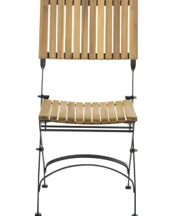 Clearance Beliani LASCARI Senza braccia Legno d'acacia Marrone chiaro Marrone Nero