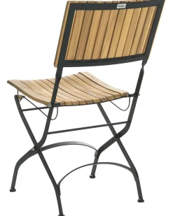 Clearance Beliani LASCARI Senza braccia Legno d'acacia Marrone chiaro Marrone Nero