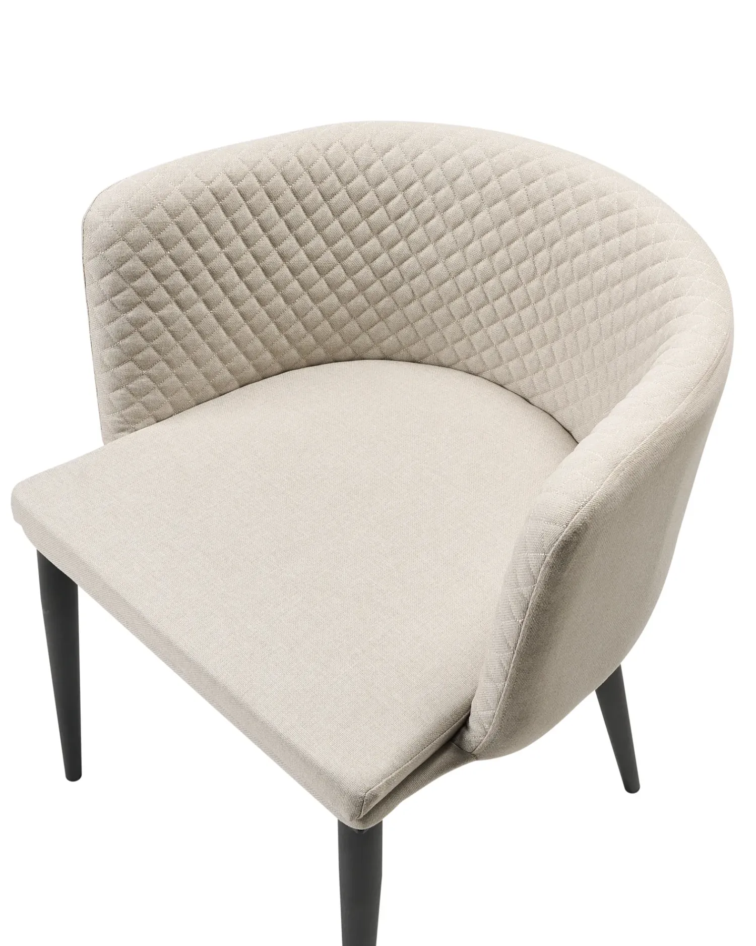 Sale Beliani Set di 2 sedie da giardino LIMASSON Tessuto Beige Beige Nero