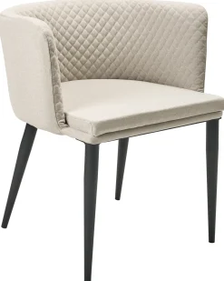 Sale Beliani Set di 2 sedie da giardino LIMASSON Tessuto Beige Beige Nero