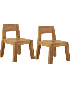 New Beliani LIVORNO Legno d'acacia Marrone