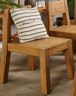 New Beliani LIVORNO Legno d'acacia Marrone