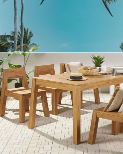 Sale Beliani LIVORNO Legno d'acacia Marrone