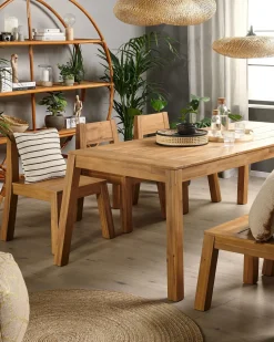 Outlet Beliani LIVORNO Legno d'acacia Marrone