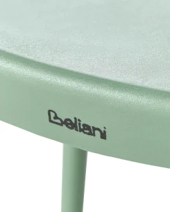 Hot Beliani Set di 4 sedie da giardino MALEVIZI Impilabile Verde Trasparente Verde