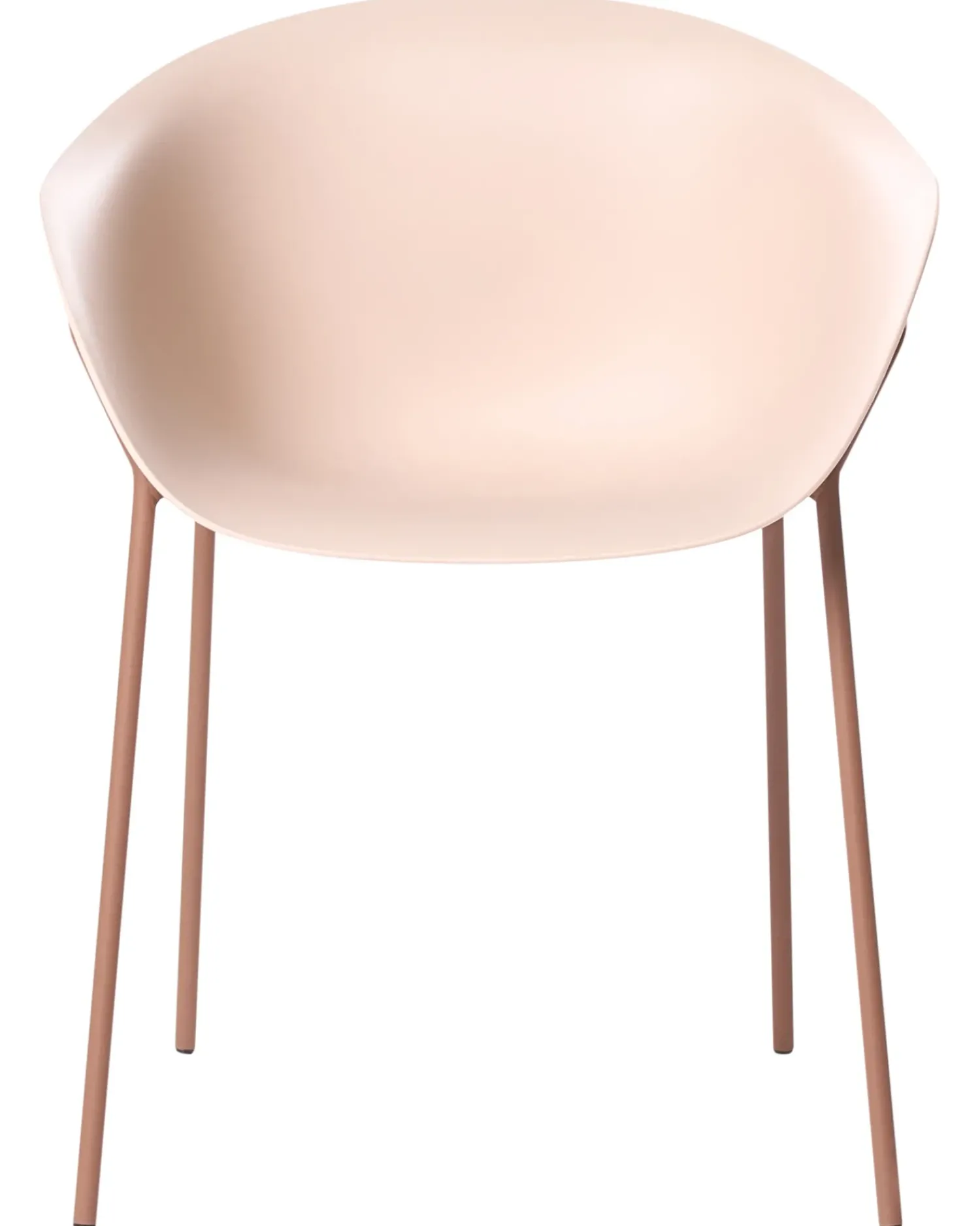 Outlet Beliani Set di 2 sedie da giardino METEORA Materiale sintetico Beige Beige Marrone