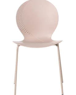 Online Beliani Set di 4 sedie da giardino MILOS Impilabile Beige