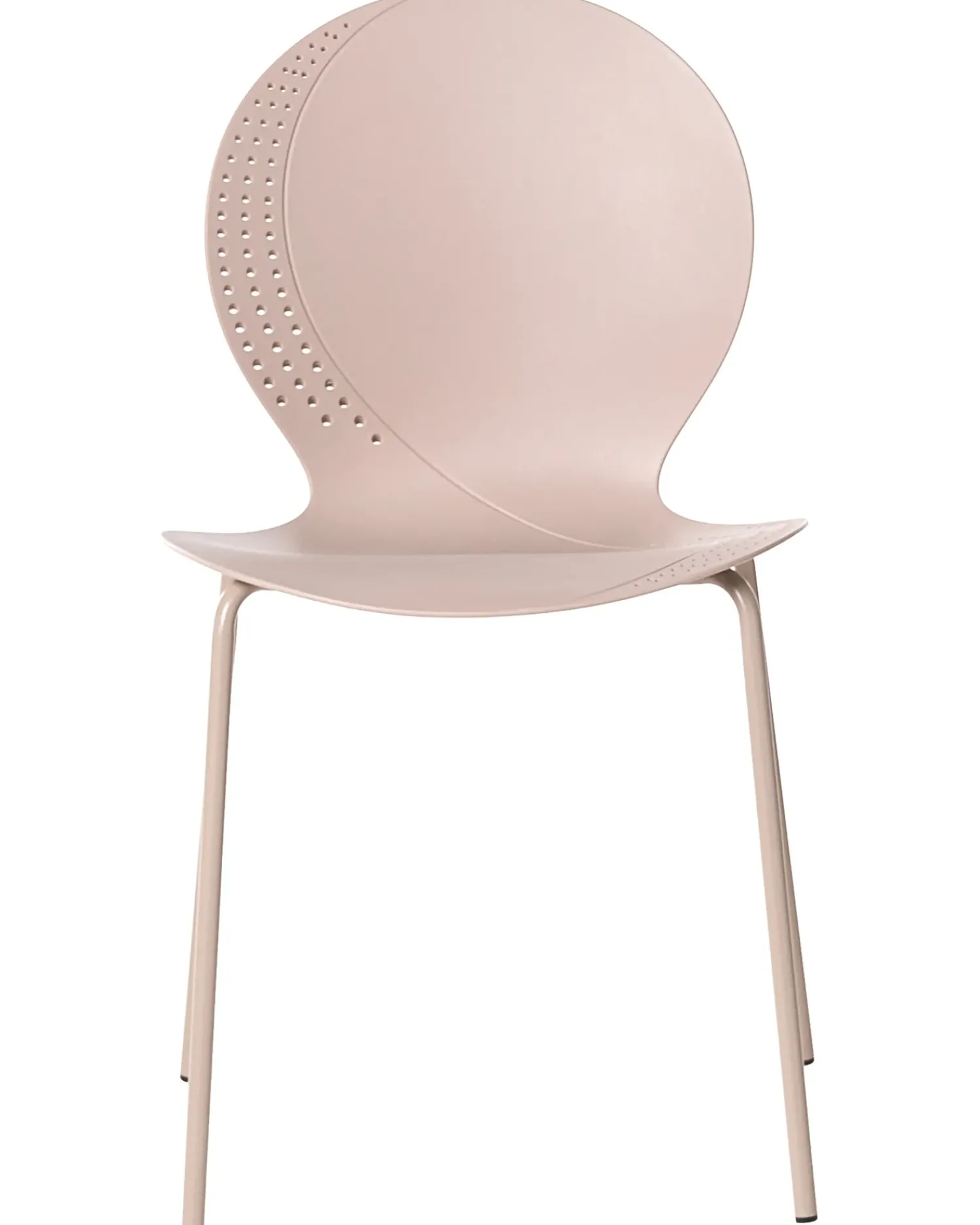 Online Beliani Set di 4 sedie da giardino MILOS Impilabile Beige