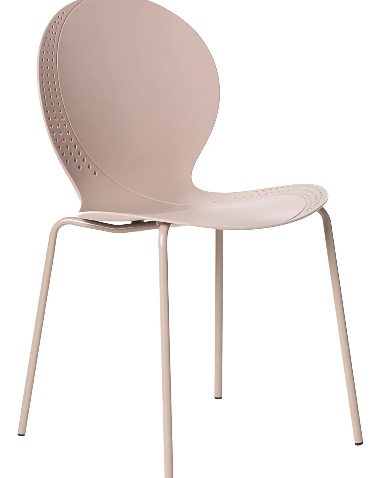 Online Beliani Set di 4 sedie da giardino MILOS Impilabile Beige