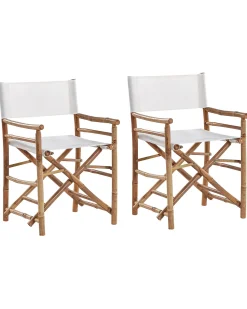Discount Beliani MOLISE Bambù Marrone Bianco Marrone