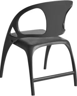 Outlet Beliani Set di 4 sedie da giardino NEMI Pieghevole Nero
