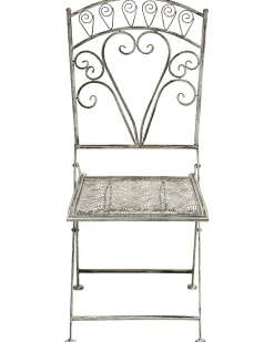 Discount Beliani NURRA Pieghevole Metallo Grigio