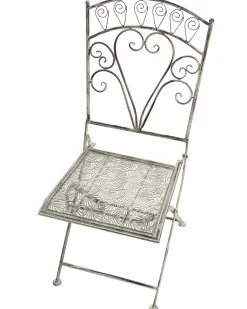 Discount Beliani NURRA Pieghevole Metallo Grigio